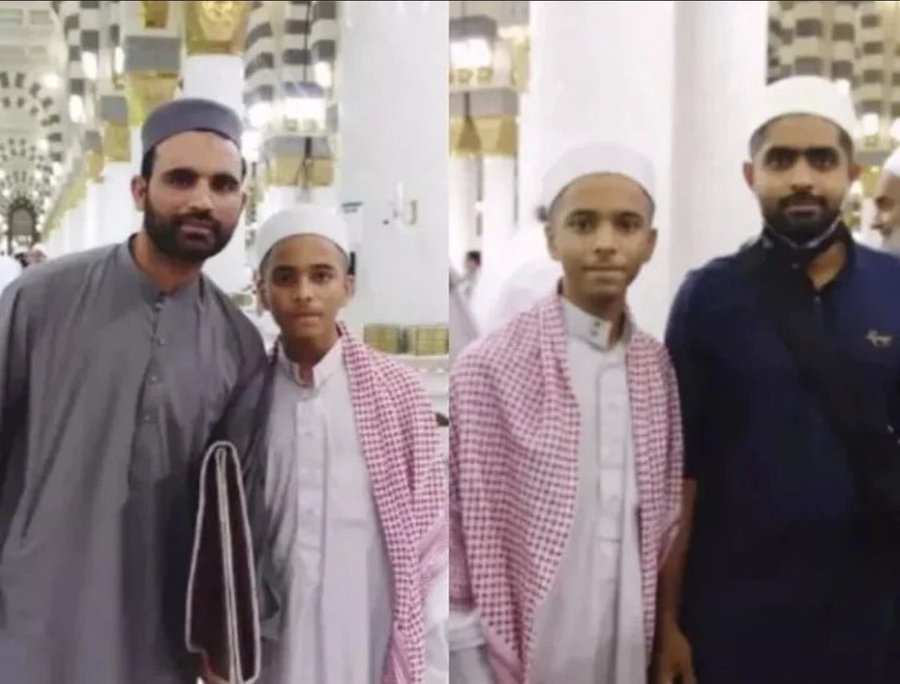Babar Azam's in Masjid Nabavi Photos goes viral (2)