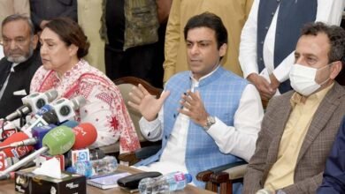 Hamza Shahbaz condemns Karachi bomb blast latest urdu news