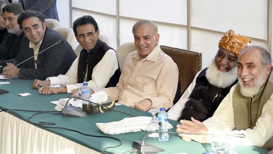 Important meeting shahbaz sharif with maulana fazal rehman