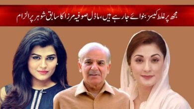 Sofia mirza ex husband case latest news in Urdu