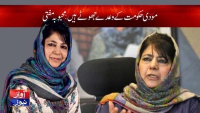 Mehbooba Mufti Latest News in Urdu