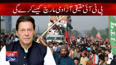 PTI March News in Urdu