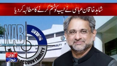Shahid Khaqan demanded to abolish NAB