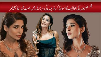 Aisha Omar news in urdu