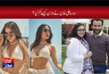 how did sara ali khan lose weight