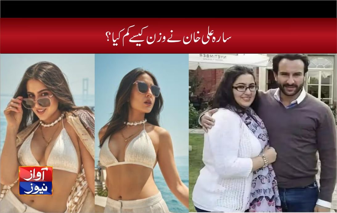 how did sara ali khan lose weight